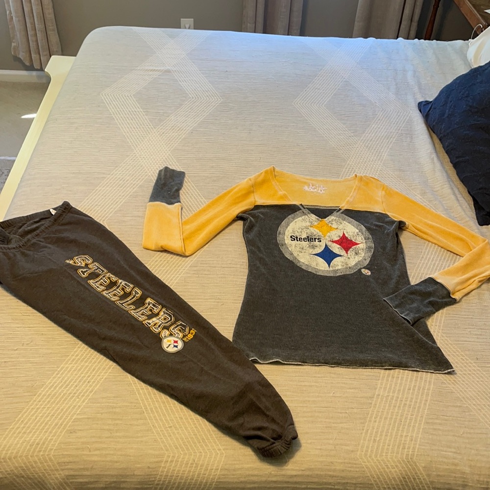 Women’s Steelers Outfit 🖤💛-M